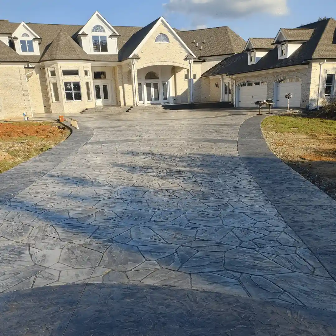 Durable concrete driveways installation in Bentonville